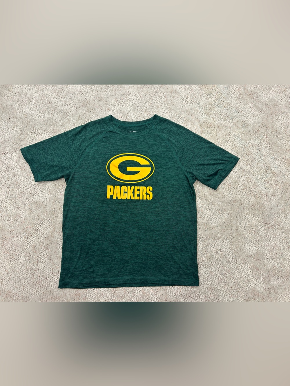 Green Bay Packers Men's Green Logo T-Shirt Large